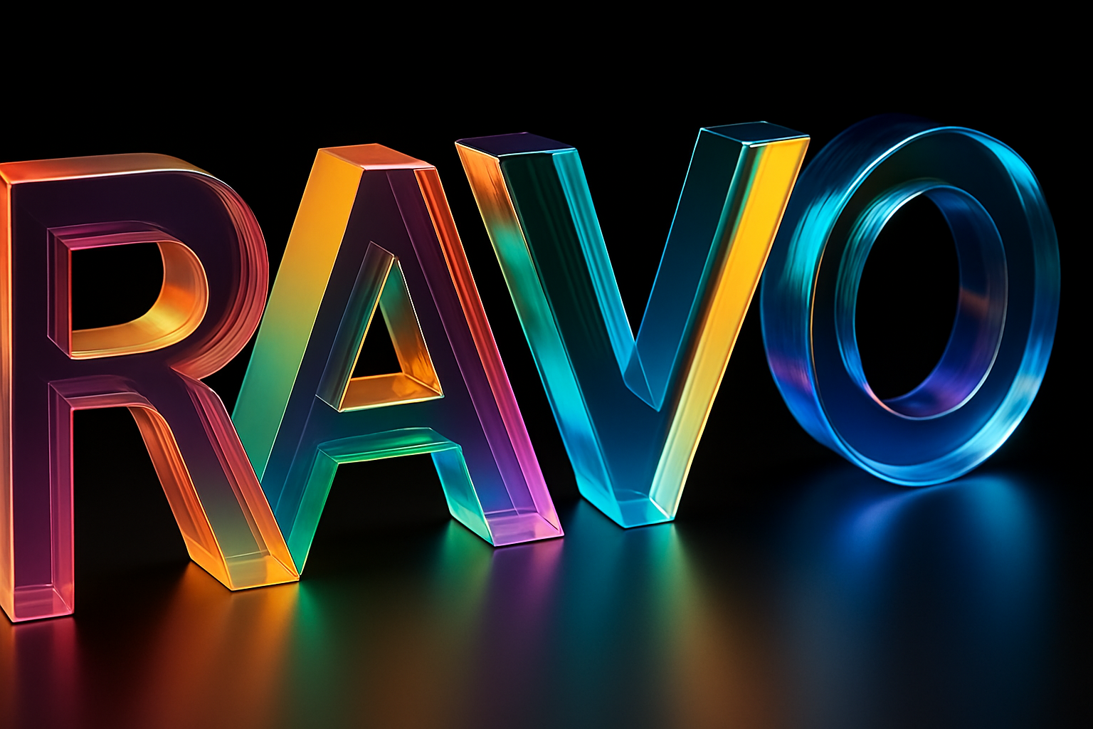 Creating a Stunning 3D Glass Light Dispersion Effect on Text with AI