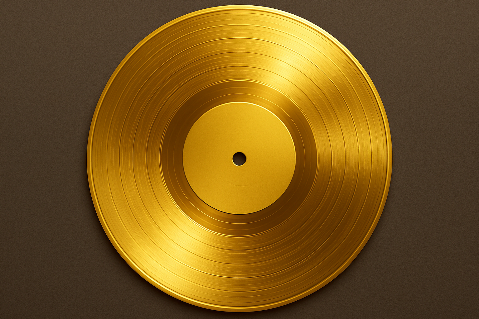 Adding a Custom Record Label to Your Gold Record in Photoshop