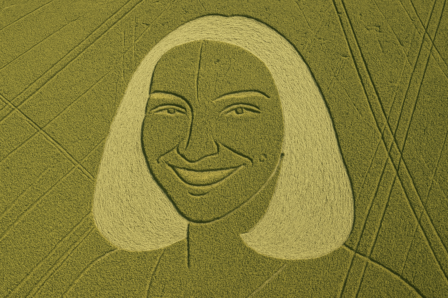 Create Stunning Crop Circle Art with Your Own Images using Photoshop