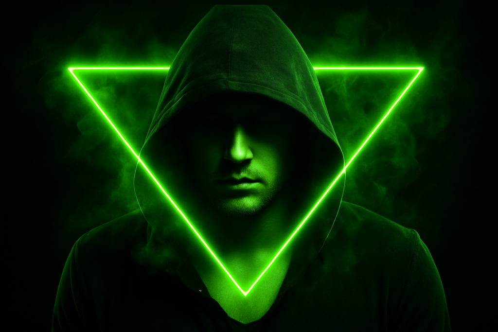 Dramatic Neon Portrait Photoshop Creation