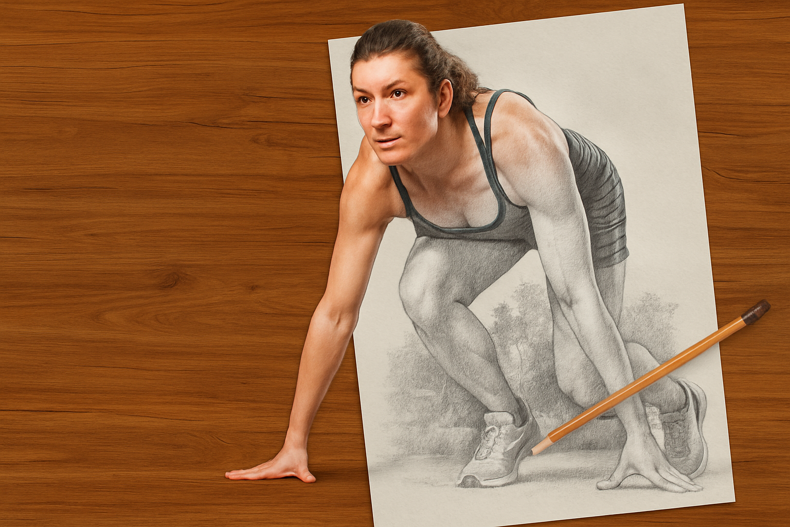 How to Morph a Sketch Drawing into a 3D Photo Using Photoshop