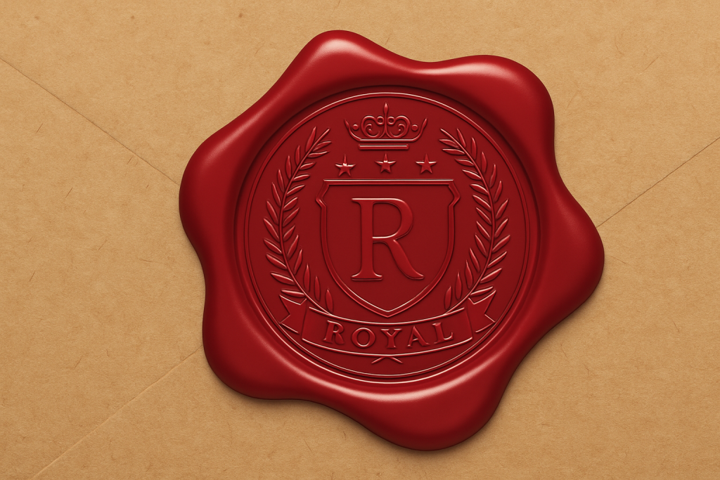 Elegant Digital Wax Seal Photoshop Guide