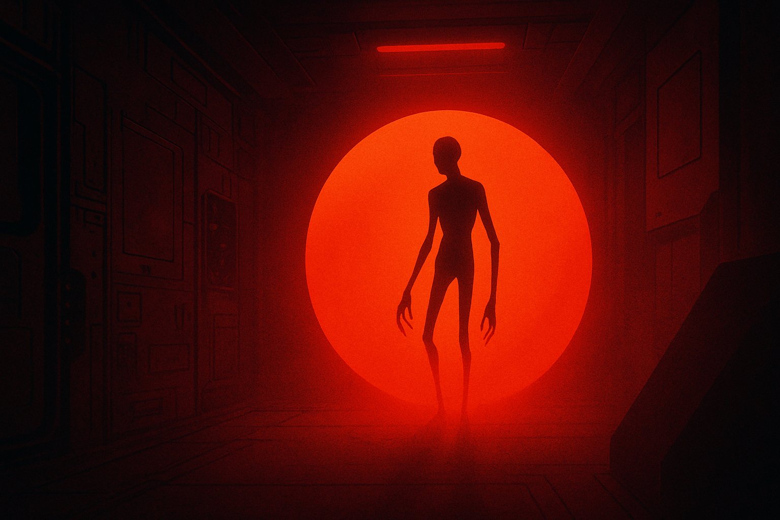 How to Create an Extraterrestrial Alien in Photoshop, Engulfed in a Cocoon of Light
