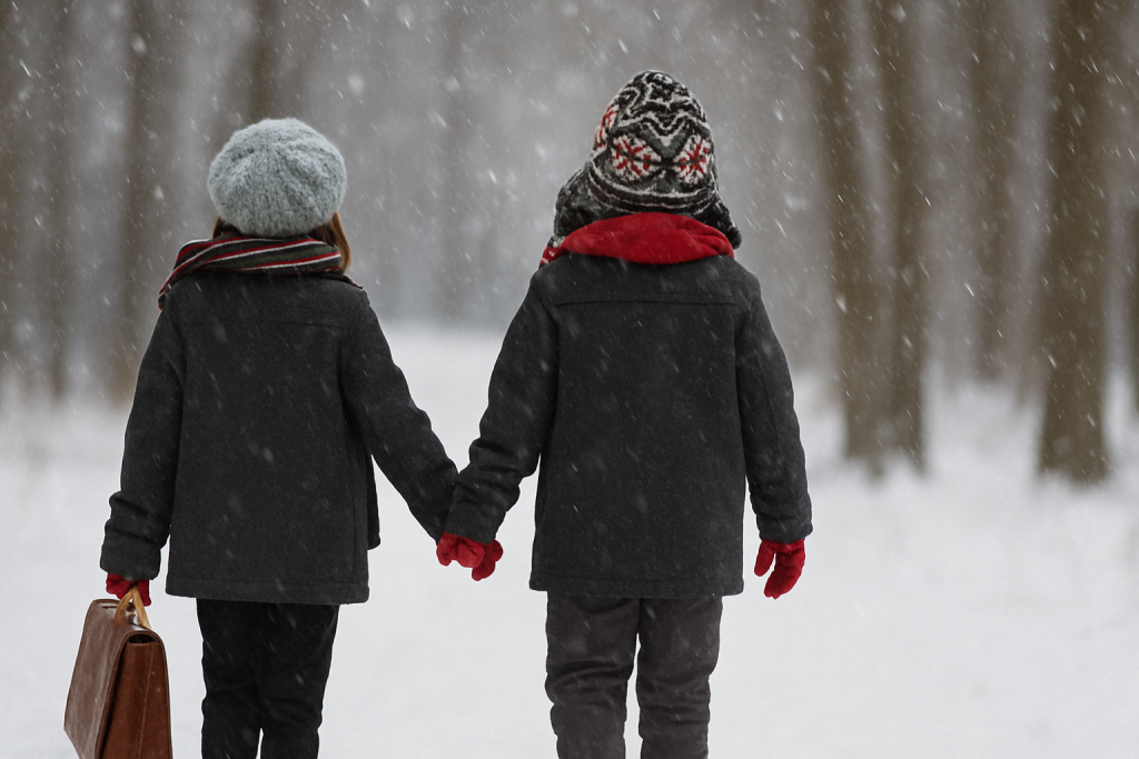 Falling Snow Tutorial Artistic Winter