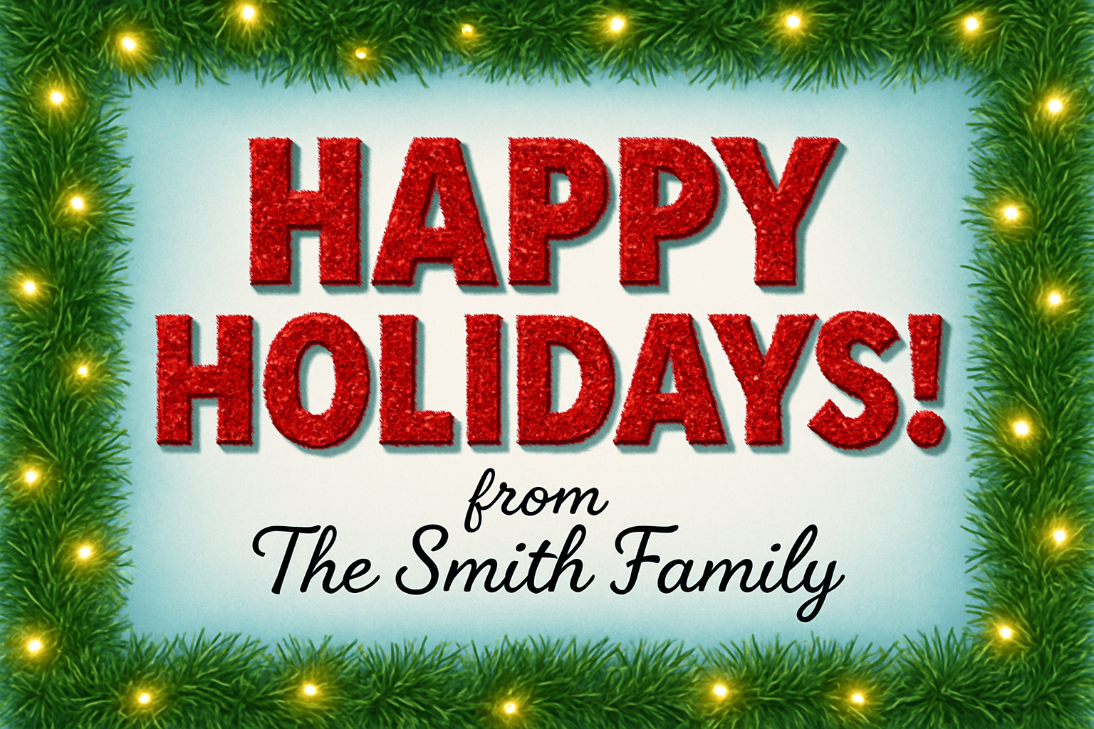 How to Create a Custom Holiday Greeting Card with Festive Flair