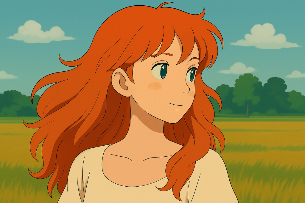 Ghibli Style AI Art Transformation Scene