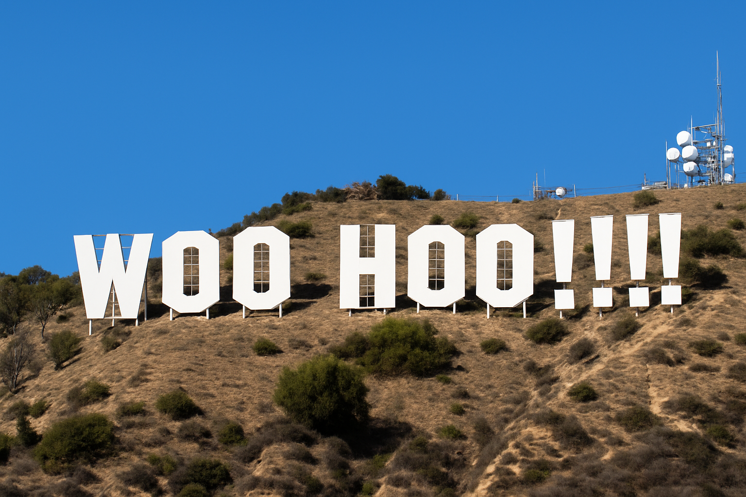 How to Replace the Famous Hollywood Sign with Your Own Text: A Photoshop Tutorial