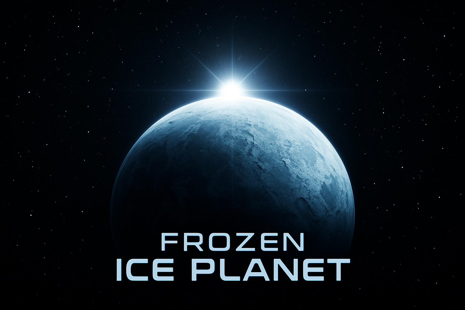 How to Create a Cinematic Frozen Planet Scene in Photoshop