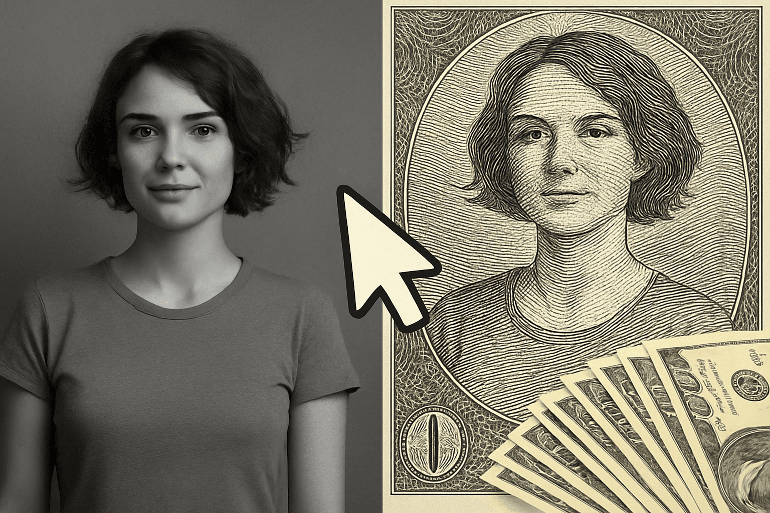 Transform Your Photos into Money Art: DIY Engraving Effect in Photoshop