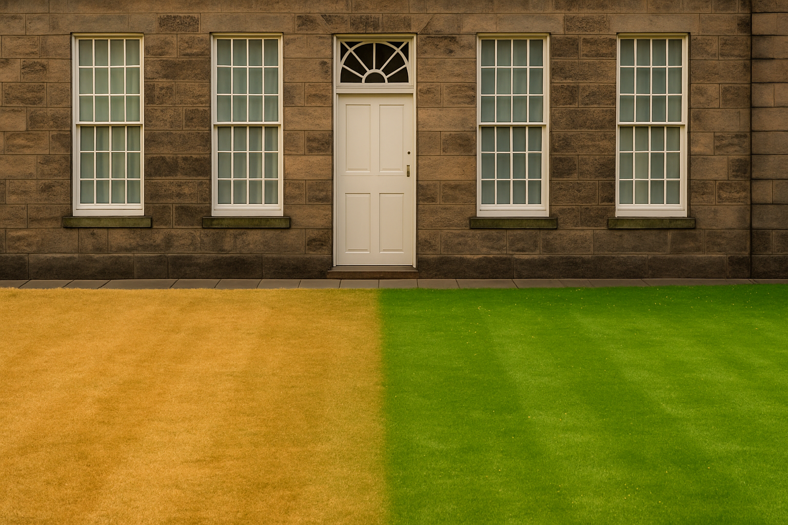 The Ultimate Guide to Transforming Burnt-Out Grass into Lush Greenery with Photoshop