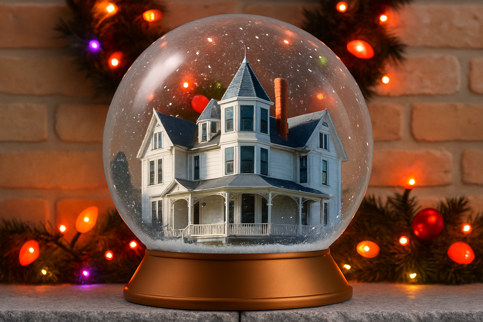 How to Create a Stunning Custom Snow Globe in Photoshop