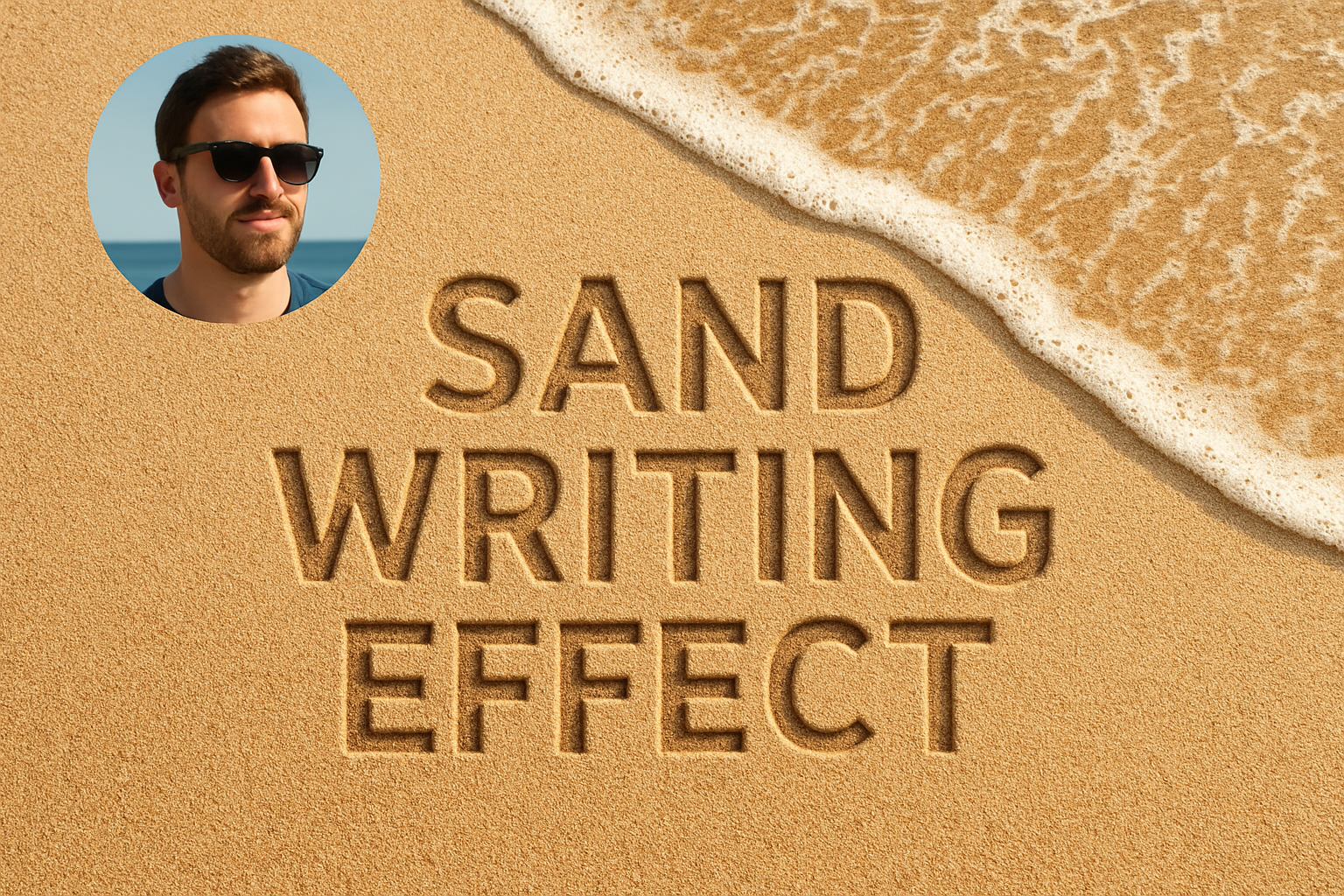 Create Stunning Sand Writing Effects in Photoshop