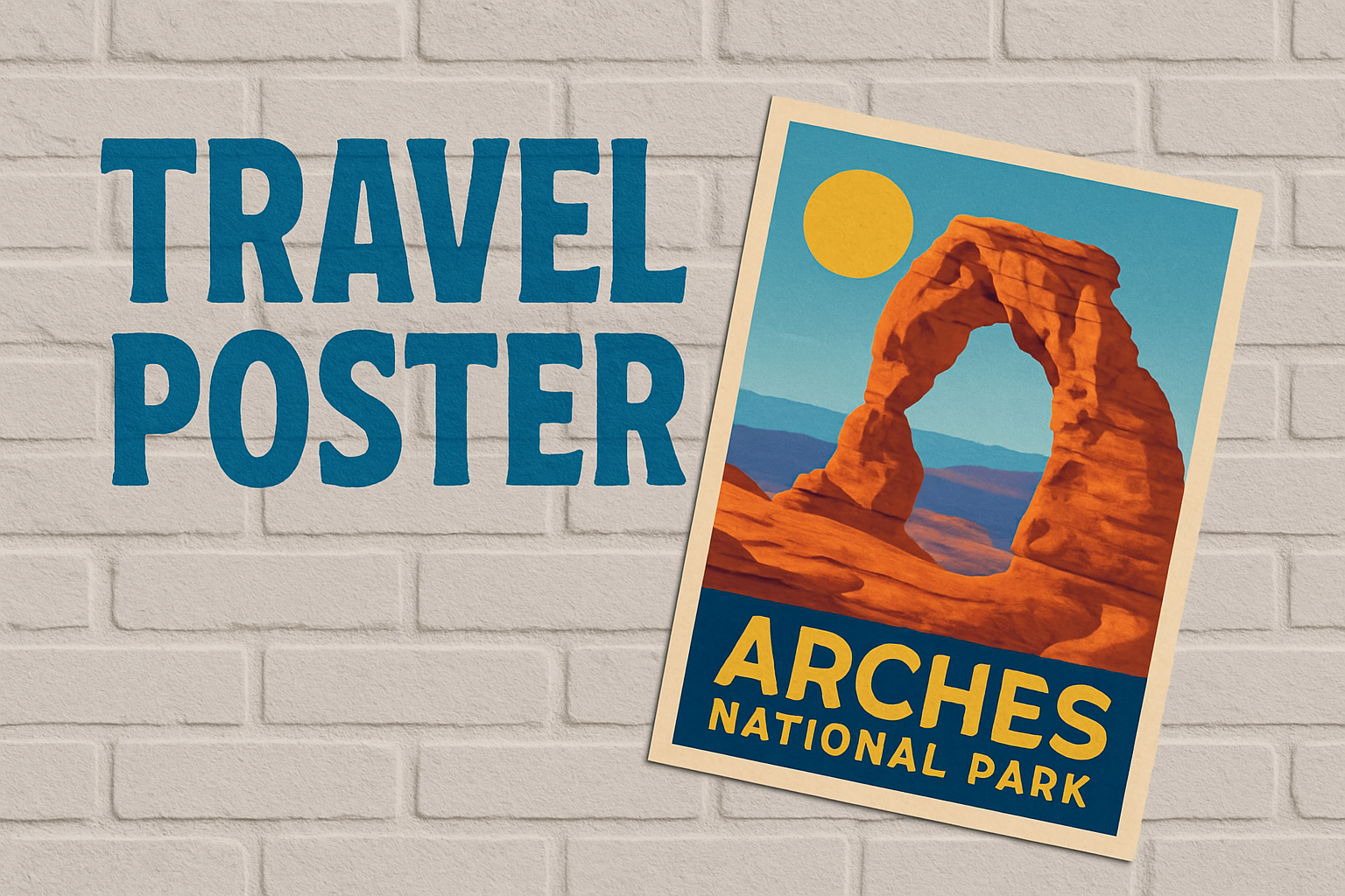 How to Design a Retro-Style Tourism Poster with Photoshop