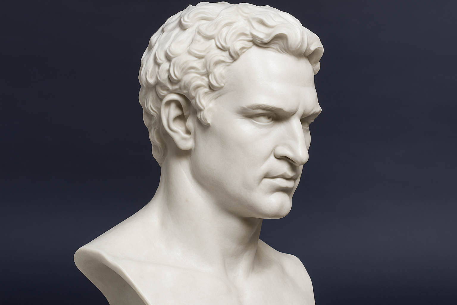Transform Your Photo into a Marble Roman Bust with Photoshop