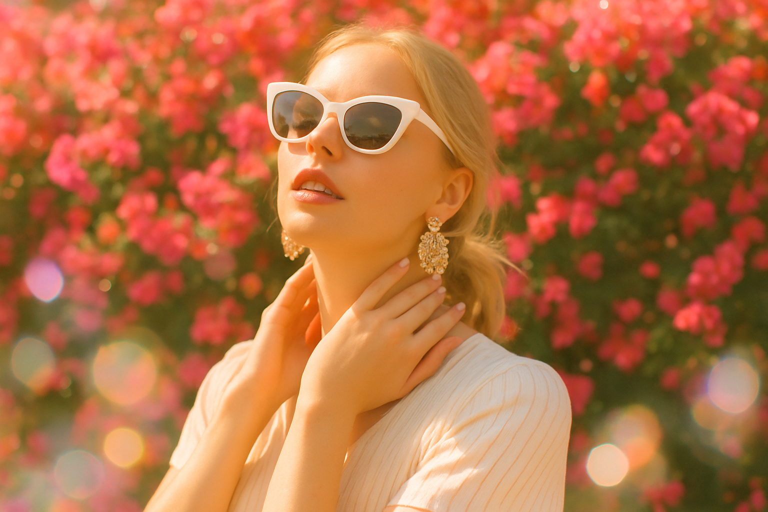 Create a Dreamy, Romantic Photo Effect with Bokeh and Custom Text