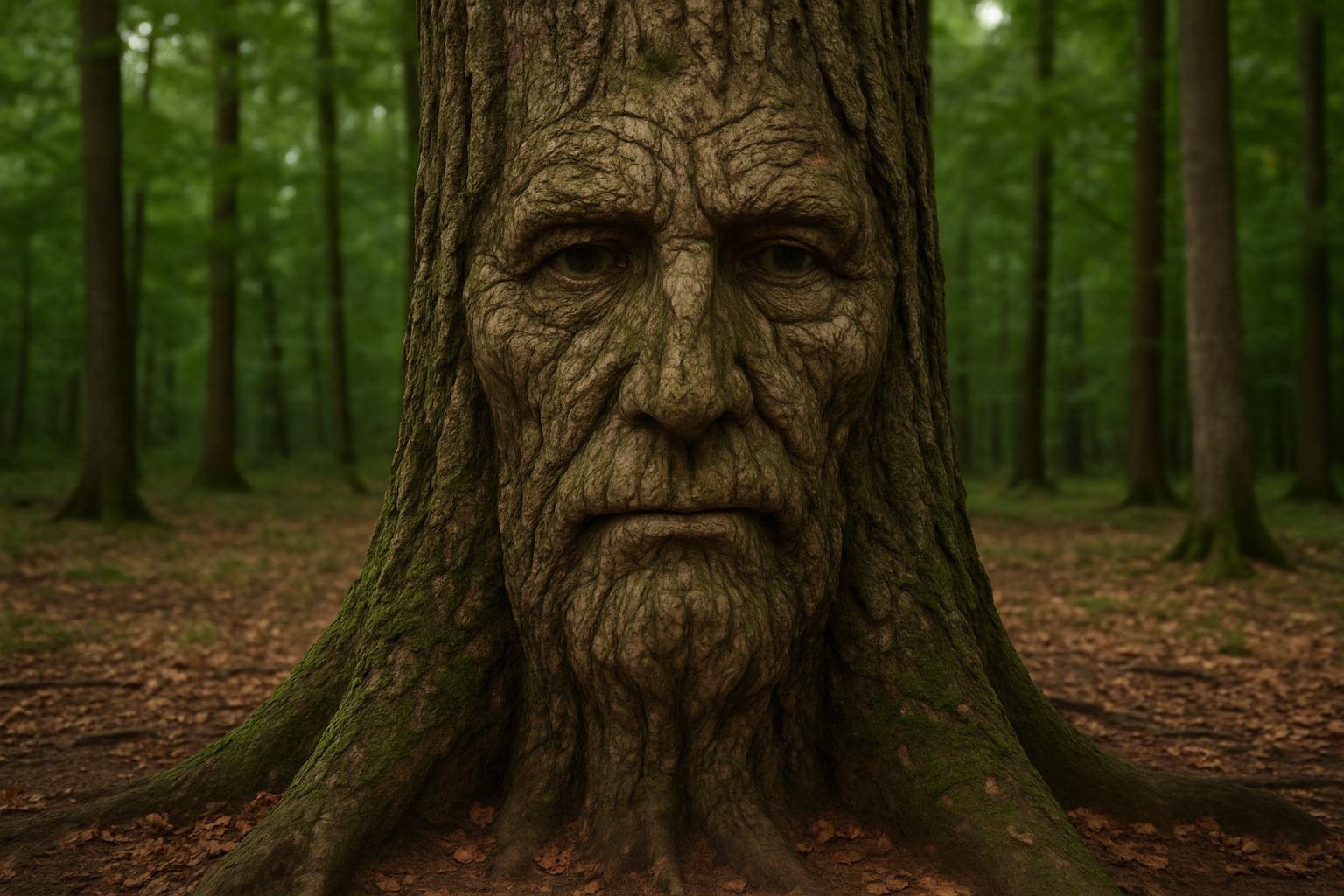 Transforming Faces with Gnarly Tree Bark: A Creative Photoshop Tutorial