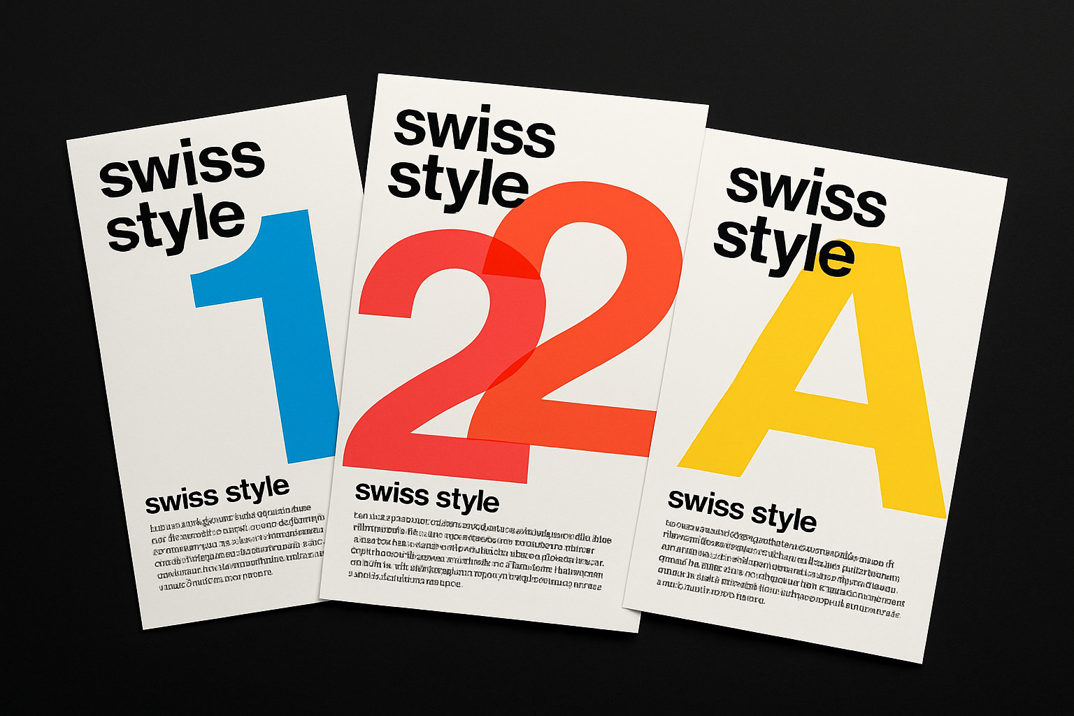 Mastering the Swiss Style: A Step-by-Step Guide to Creating a Stunning Typographic Poster