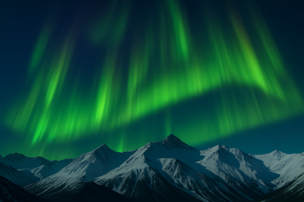 Vibrant Painted Photoshop Aurora Skies Tutorial