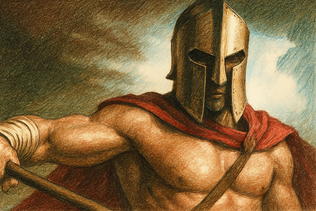 Vibrant pencil illustration art transformation