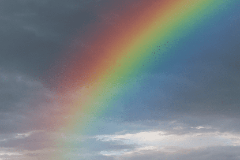 Vivid Photoshop Rainbow Effect Gradient