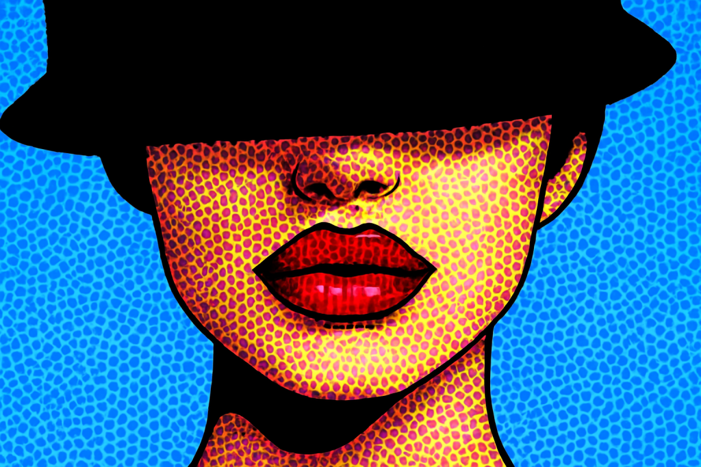 colorful pop art photoshop transformation