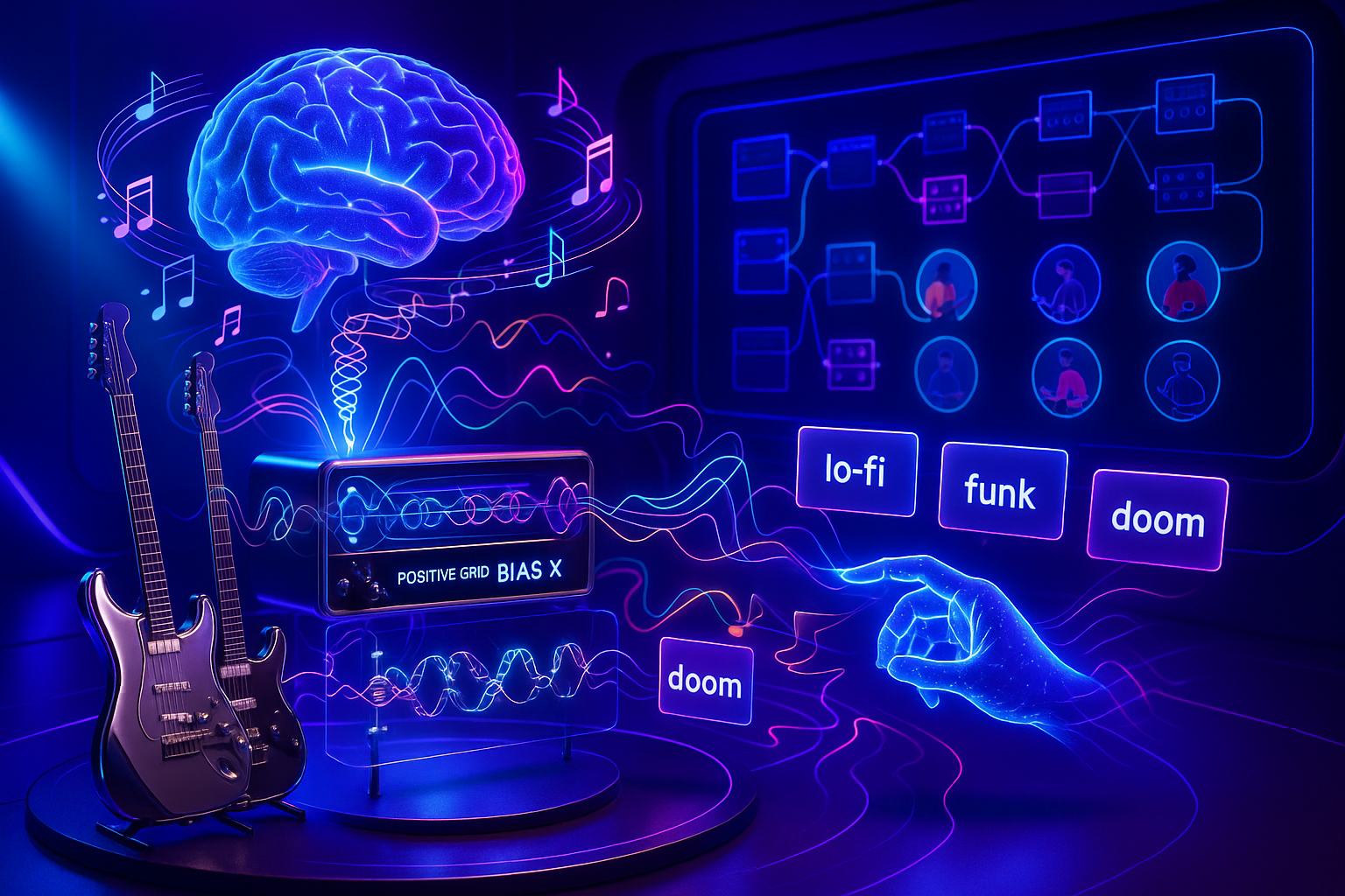 Positive Grid Releases BIAS X: AI Guitar Tone Platform