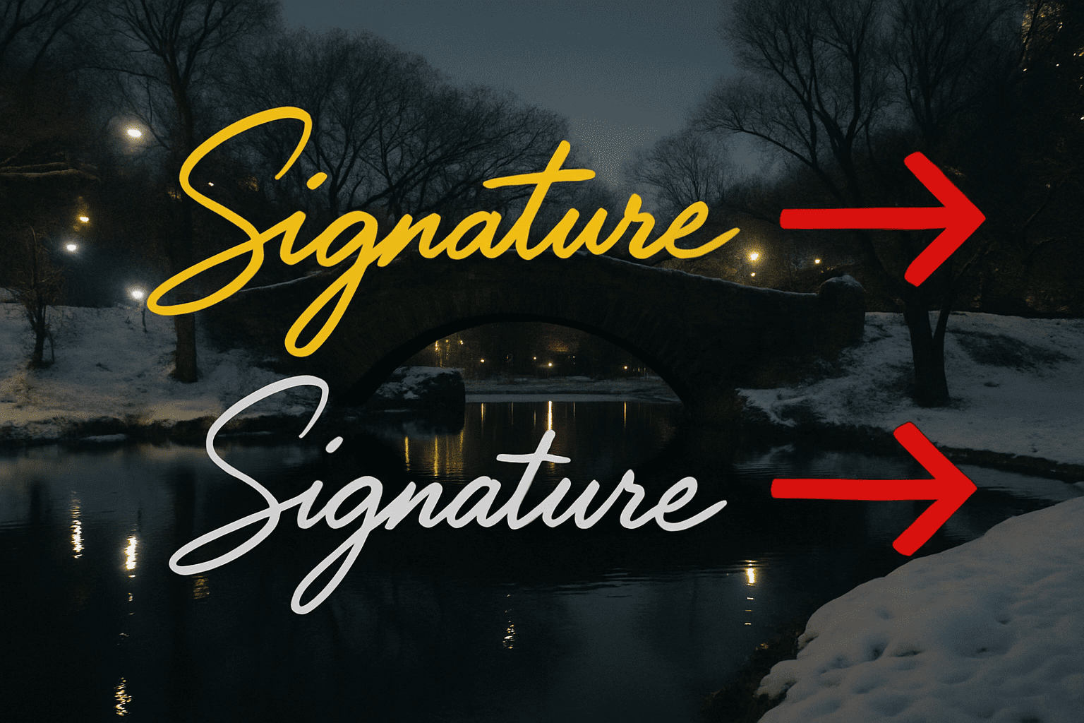 Generate a Customizable Digital Signature Watermark Using Photoshop ...