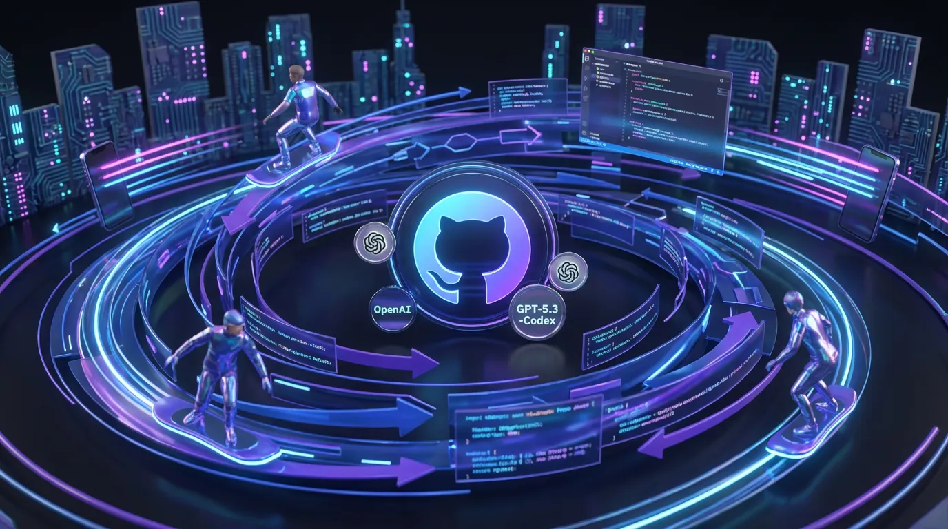 GPT-5.3-Codex Hits Copilot: Faster Agentic Coding