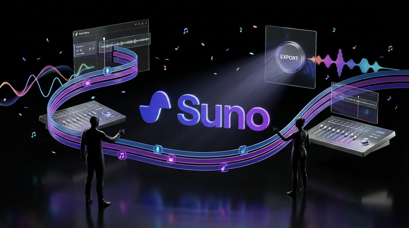 Suno Adds Stem Export for Pro-Level Editing