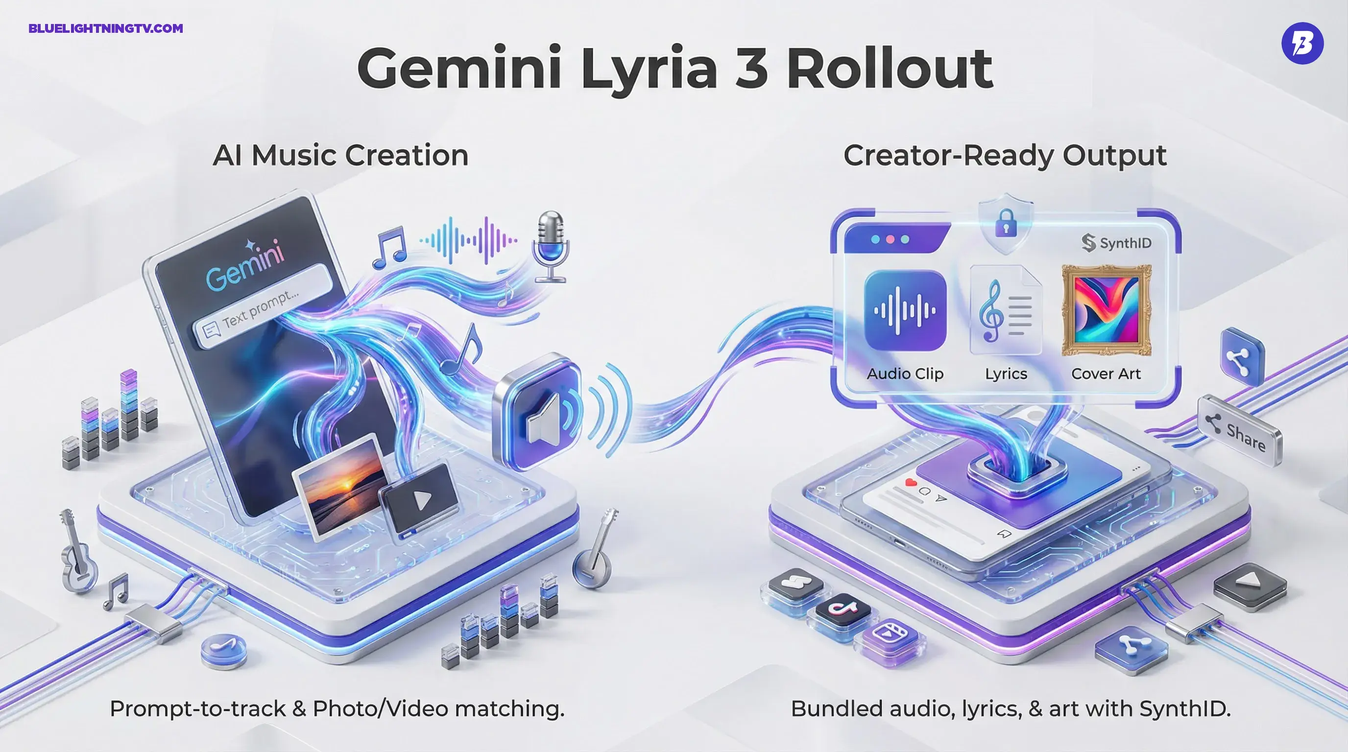 Google’s Gemini App Adds AI Music Generation With Lyria 3 - COEY Resources
