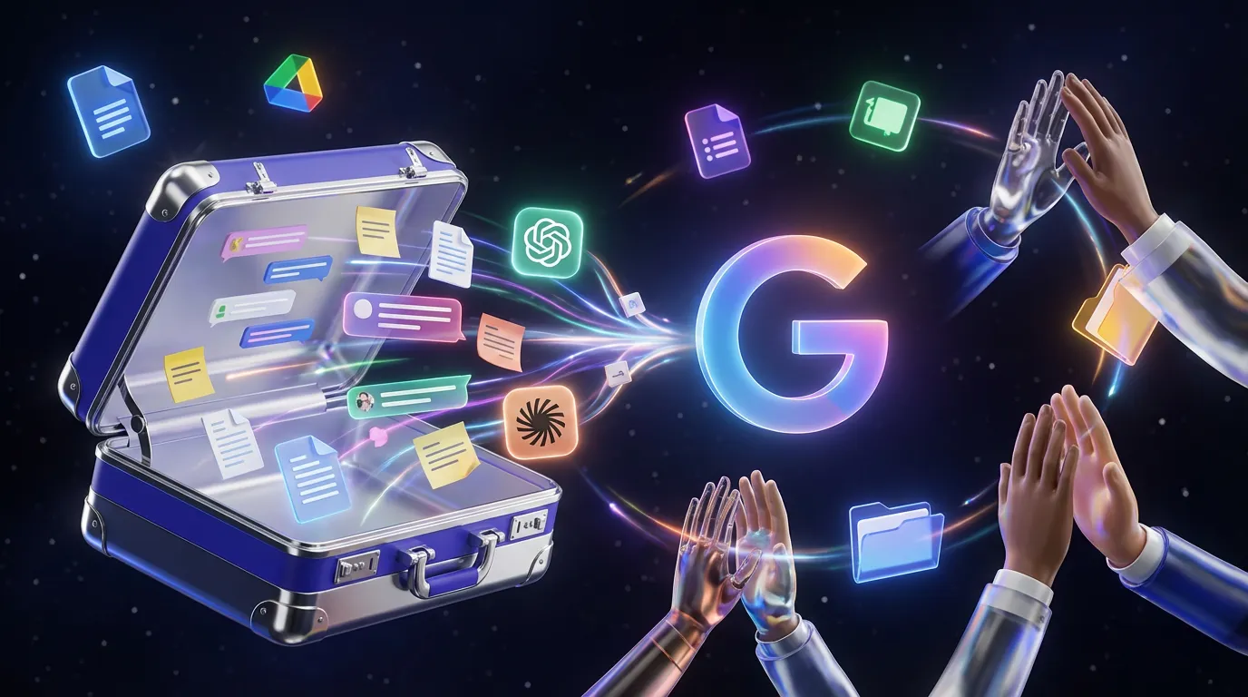 Gemini Chat Import Makes AI Work Portable