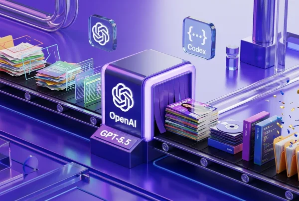 Creative factory assembly line transforms messy projects into polished assets with OpenAI GPT-5.5 console