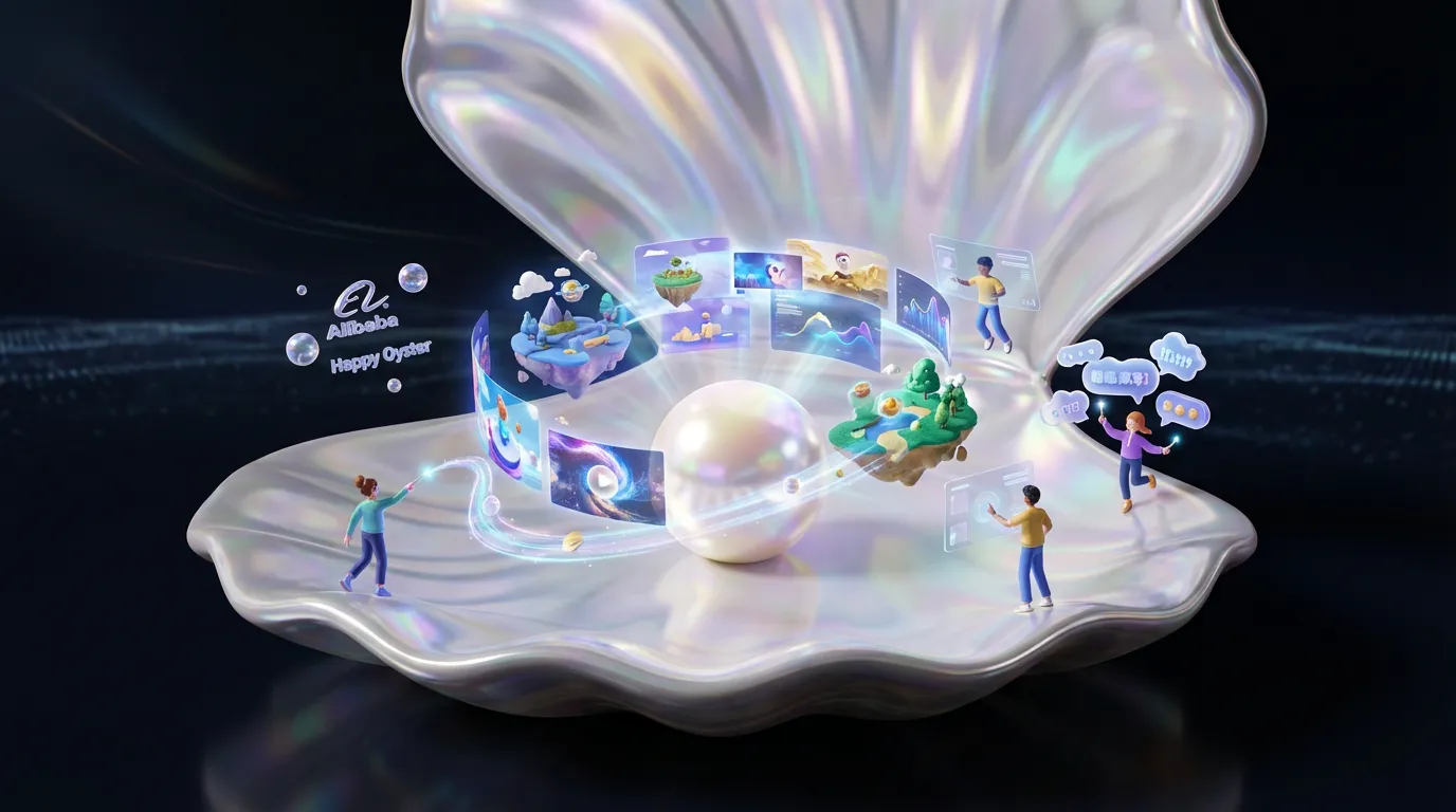 Alibaba Happy Oyster Pushes Real-Time AI Video Worlds - Blue Lightning