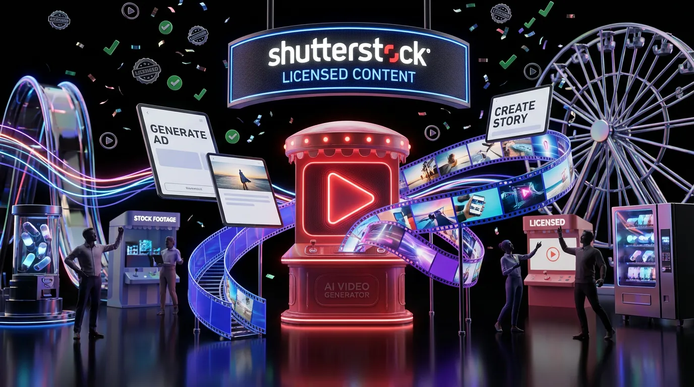 Shutterstock’s AI Video Generator: Licensed Clips, Faster Workflow