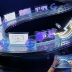 Futuristic spiral assembly line morphs images into videos with Google Gemini Omni Flash and Nano Banana